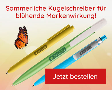 Kugelschreiber mit Logo bedrucken