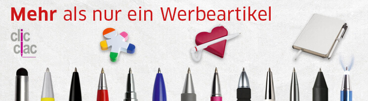 ClicClac- Marken & Qualitätswerbeartikel im Saalfrank Onlineshop