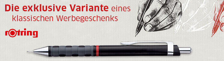 Rotring - Marken & Qualitätswerbeartikel im Saalfrank Onlineshop