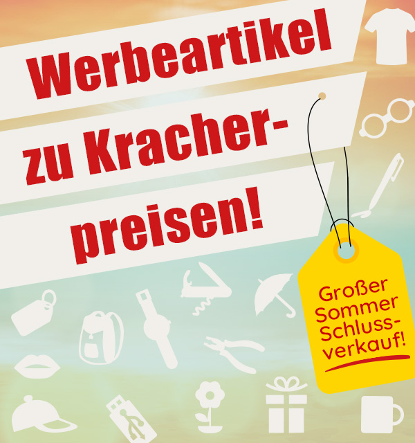  Werbeartikel zu Kracherpreisen!