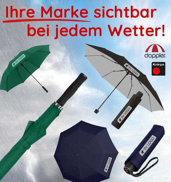  Ihre Marke sichtbar bei jedem Wetter!