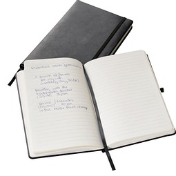 Notizbücher bedrucken bei Saalfrank - Qualitäts-Werbeartikel