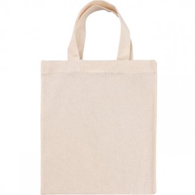 Mini-Baumwolltasche, Natur Mini-Baumwolltasche, Natur