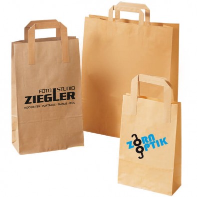 Werbe Papiertragetaschen mit mit Logo bedrucken lassen Werbe Papiertragetaschen mit Logo bedrucken lassen