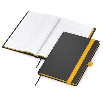 Color-Book DIN A5 Tivoli Soft, Schwarz/Gelb Color-Book DIN A5 Tivoli Soft, Schwarz/Gelb