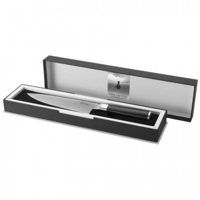 Finesse Chefmesser, schwarz,silber Finesse Chefmesser, schwarz,silber
