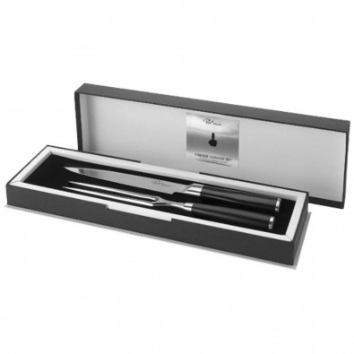 Finesse Tranchierset, schwarz,silber Finesse Tranchierset, schwarz,silber