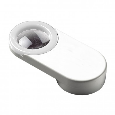 Magnet Lupe, weiß Magnet Lupe, weiß