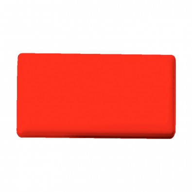 Magnet Rechteck Maxi, standard-rot Magnet Rechteck Maxi, standard-rot