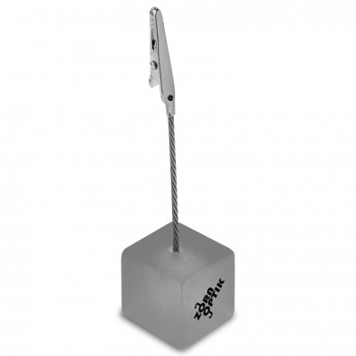 Memohalter Cube, Silber Memohalter Cube, Silber