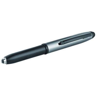 Kugelschreiber Touch Light, Titan/Schwarz Kugelschreiber Touch Light, Titan/Schwarz