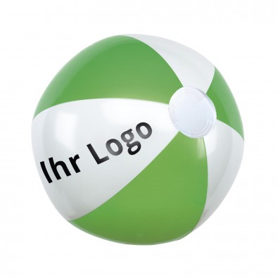 Wasserball, Grün/Weiß/Glänzend Wasserball, Grün/Weiß/Glänzend