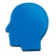 Magnet Kopf, standard-blau PS Magnet Kopf, standard-blau PS