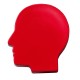 Magnet Kopf, standard-rot Magnet Kopf, standard-rot